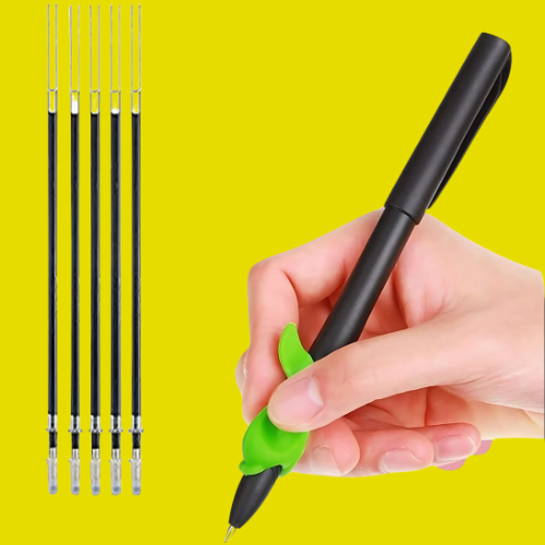 Extra Pen Refills and Pen Grip