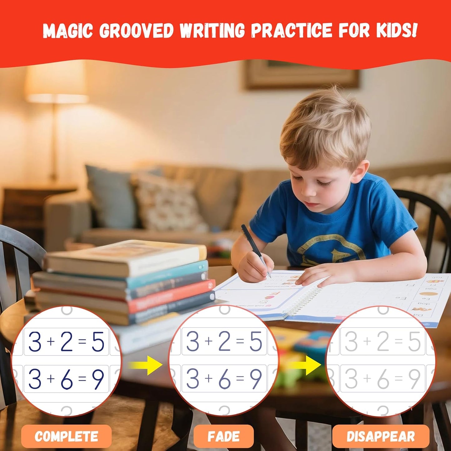 NileSands Magic Practice Copybook