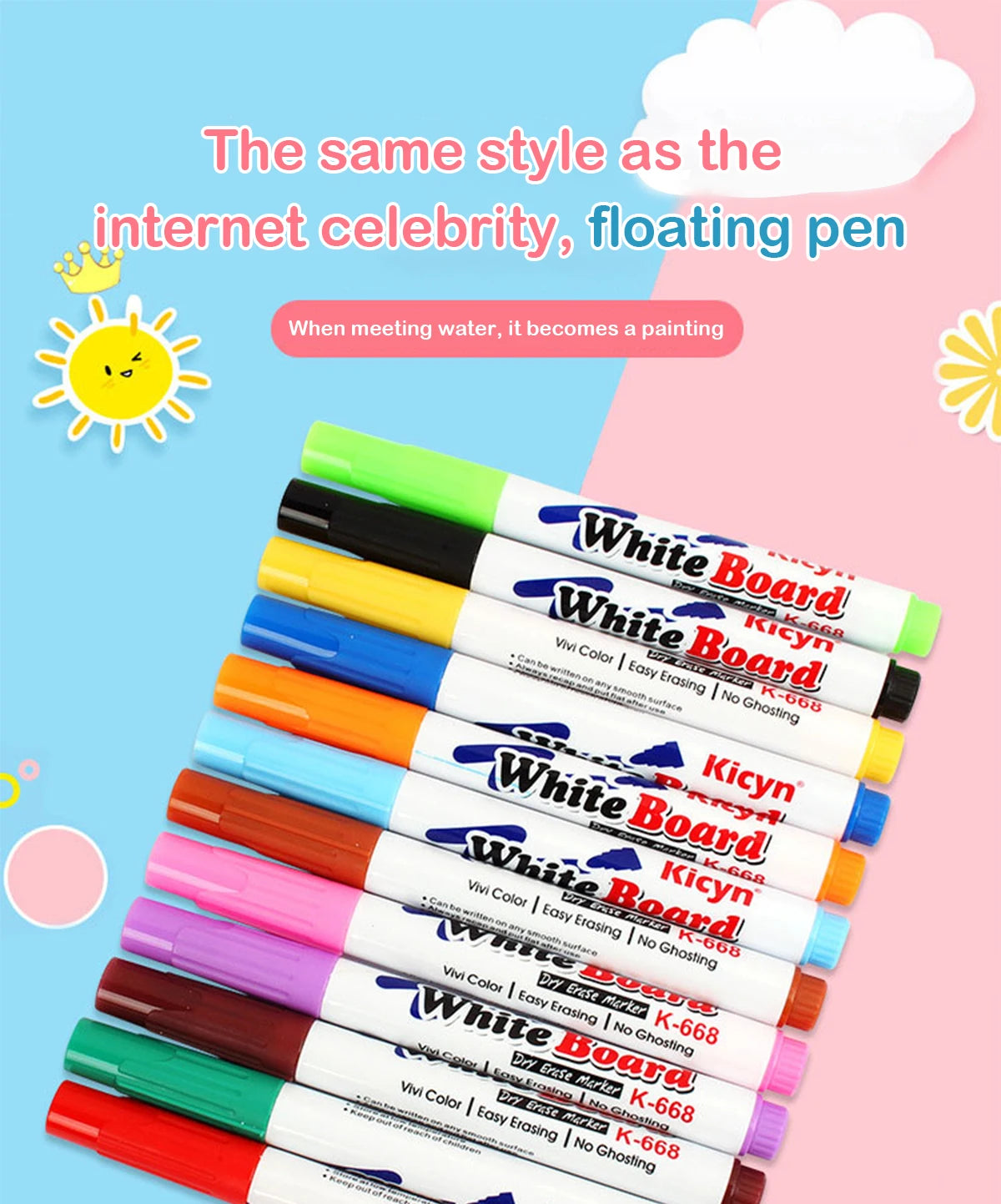 NileSands Magic Water Floating Pen