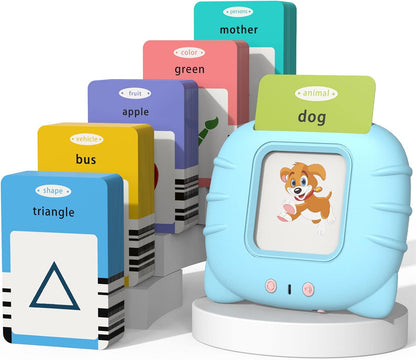 NileSands Bilingual Talking Flash Cards for Kids (English/ Spanish)