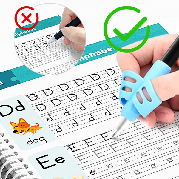 NileSands Reusable Grooved Handwriting Workbook for Kids