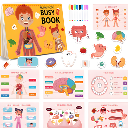 NileSands Preschool Busy Workbook for Kids 2-10