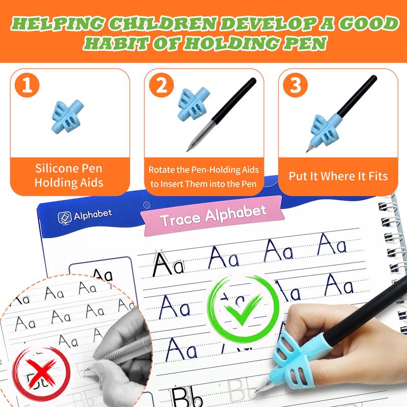 NileSands Reusable Grooved Handwriting Workbook for Kids